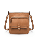 Camel Crossbody Bag - Hudson Square Boutique LLC