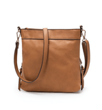 Camel Crossbody Bag - Hudson Square Boutique LLC