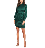 Valerie Holiday Green Dress - Hudson Square Boutique LLC
