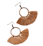 Cherokee Fringe Earrings - Hudson Square Boutique LLC