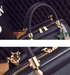 Striped Shoulder Bag - Hudson Square Boutique LLC