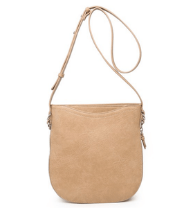 Allison Beige Crossbody - Hudson Square Boutique LLC