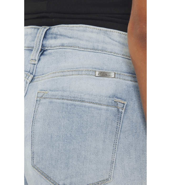 Eden Light Wash Denim Shorts