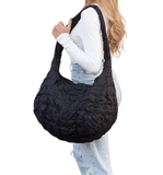 Donna Quilted Messenger Bag - Hudson Square Boutique LLC