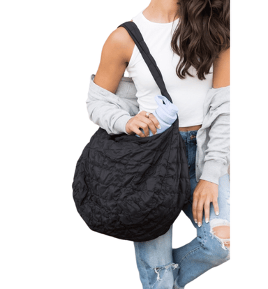 Donna Quilted Messenger Bag - Hudson Square Boutique LLC