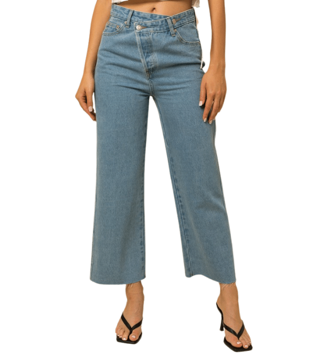 Sana Wide Leg Cropped Jeans