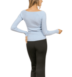 Sweetheart Ribbed Top - Hudson Square Boutique LLC