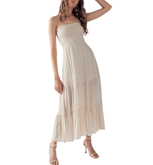 Bella Strapless Maxi