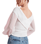 Seraphina Polka Dot Blouse - Hudson Square Boutique LLC