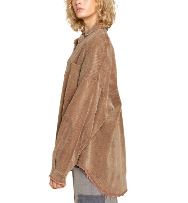Teddy Corduroy Jacket - Hudson Square Boutique LLC