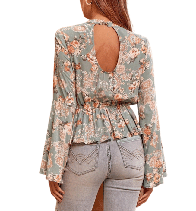 Print Of The Season Top - Hudson Square Boutique LLC
