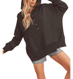 Vivi Hoodie Pulllover - Hudson Square Boutique LLC