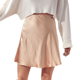 Satin Skirt - Hudson Square Boutique LLC