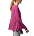 Magenta Thumbhole Top - Hudson Square Boutique LLC