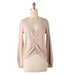Beige Cinched Front Top - Hudson Square Boutique LLC