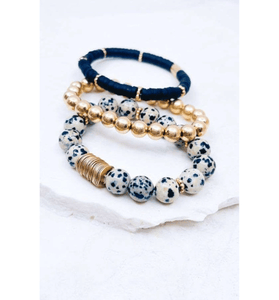 Melody Mixed Stretch Bracelet - Hudson Square Boutique LLC