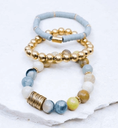 Melody Mixed Stretch Bracelet - Hudson Square Boutique LLC