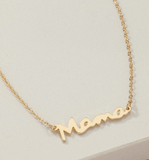 Brass Mama Necklace - Hudson Square Boutique LLC