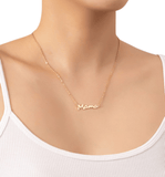 Brass Mama Necklace - Hudson Square Boutique LLC