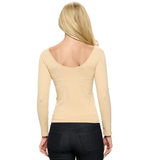 Sami Seamless Scoop Top - Hudson Square Boutique LLC