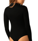 Jessica Zip Front Bodysuit - Hudson Square Boutique LLC