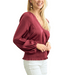 Ramona Lace Trim Top - Hudson Square Boutique LLC
