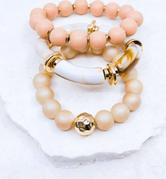 3 Strand Bracelet - Hudson Square Boutique LLC