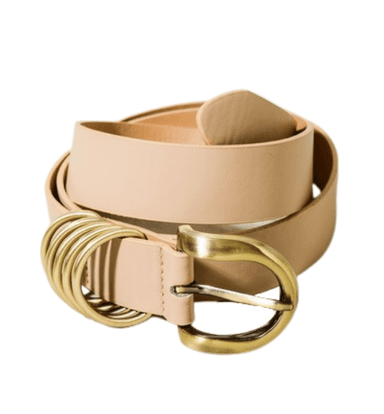 Gold Buckle Belt - Hudson Square Boutique LLC