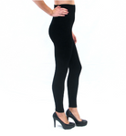 High-Waisted Black Leggings - Hudson Square Boutique LLC
